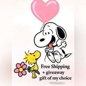 Free Shipping giveaway and gift of my choice.